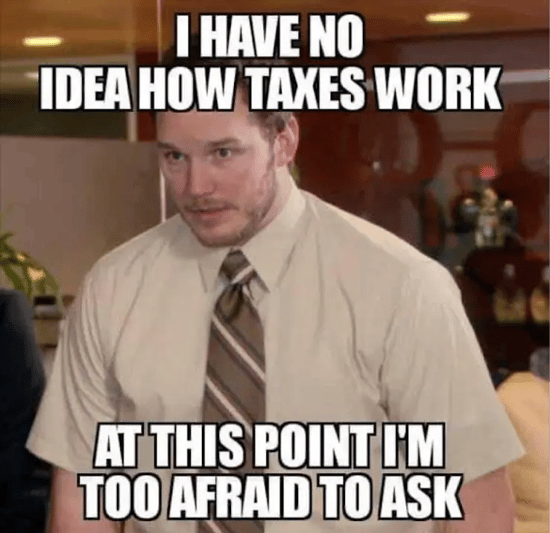 Make Taxes Fair - Meme copy