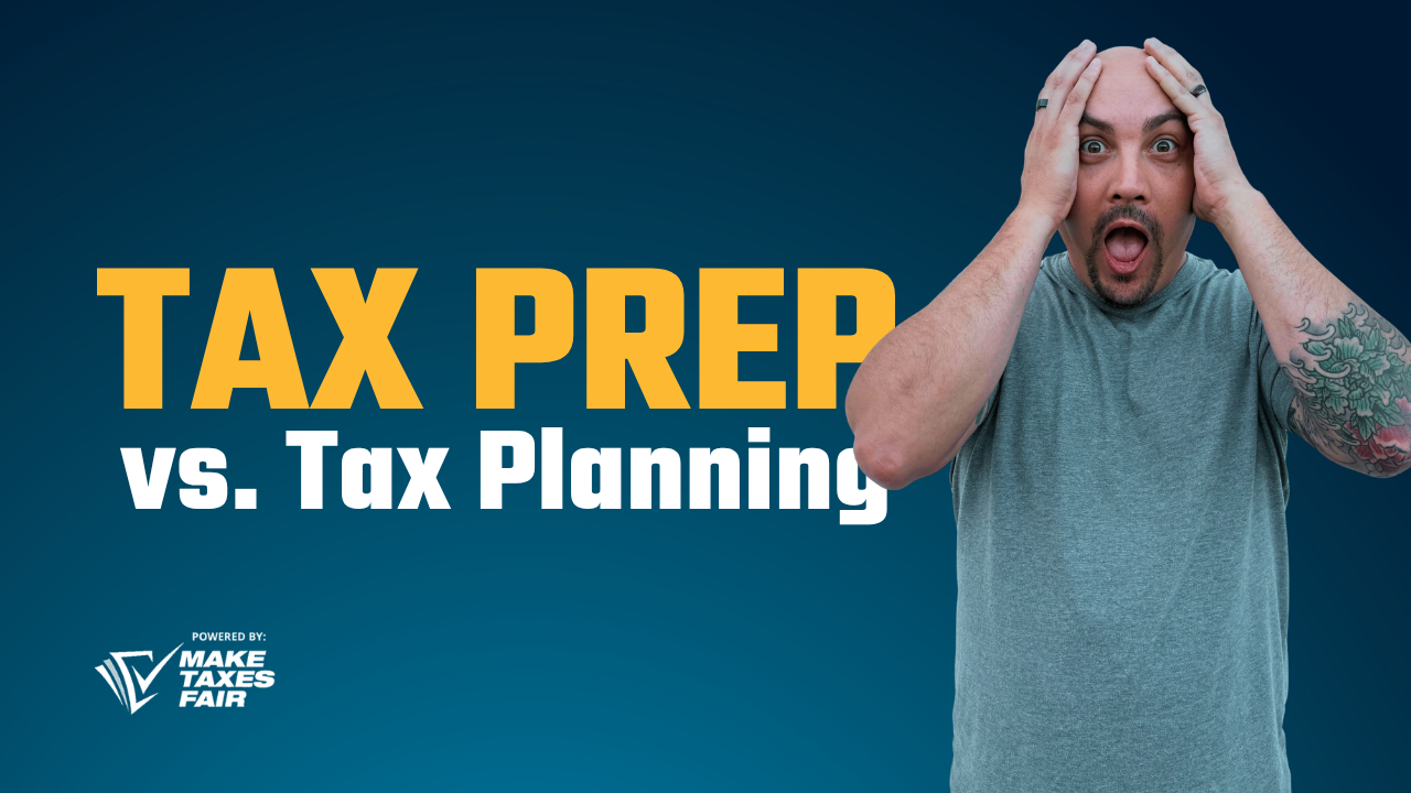 Tax Preparation vs Tax Planning Why Business Owners Overpay the IRS